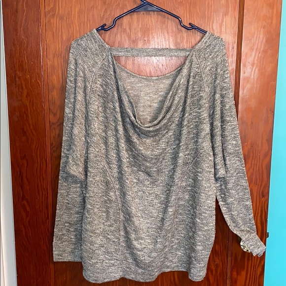 LAST TIME OFFERED low cowl back sweater - Picture 2 of 7